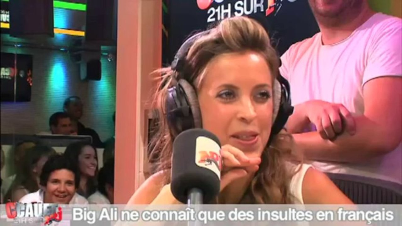 Big Ali ne connaît que des insultes en français ! C'Cauet sur NRJ