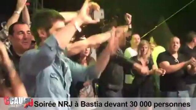 Soirée à Bastia devant 30000 personnes - C'Cauet sur NRJ