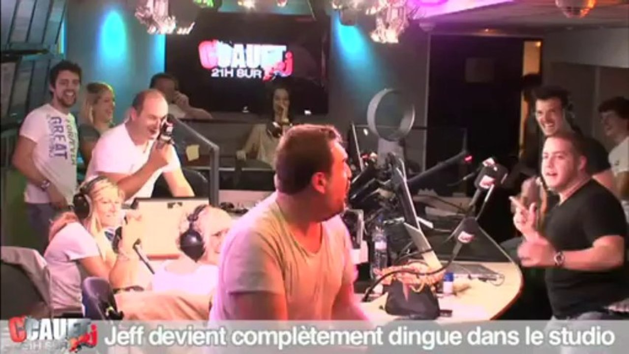 Jeff devient dingue et frappe tout le monde - C'Cauet sur NRJ