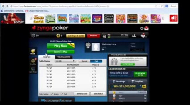 Zynga Poker Hack & Pirater [FREE Download] October 2013 Update