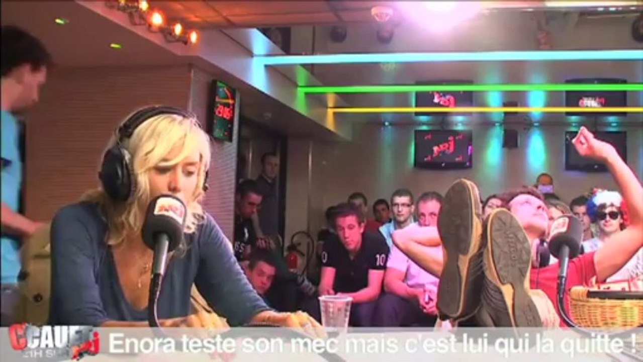 Enora teste son mec mais c'est lui qui la quitte ! - C'Cauet sur NRJ