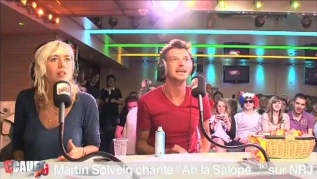 Martin Solveig chante Ah la salope... - C'Cauet sur NRJ