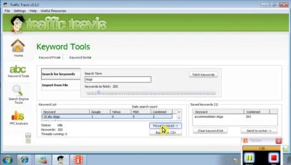 Traffic Travis Keyword Tools Part 2