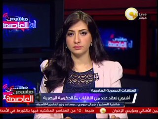 السفير جمال بيومي: بيان المجلس الأوروبي طالب آشتون بالإتصال الدائم مع مصر