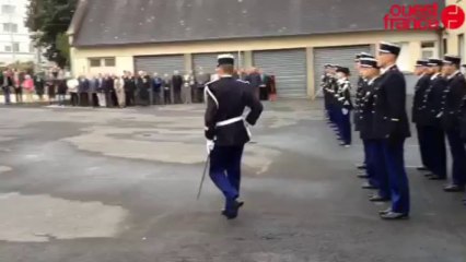 Prise de commandement du nouveau capitaine - Gendarmerie