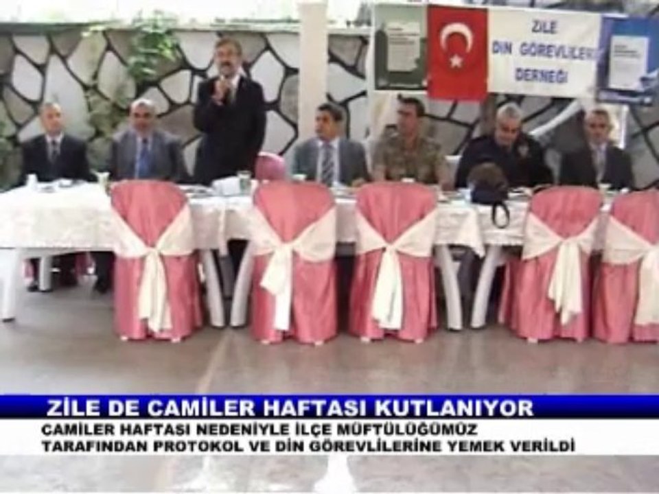 ZİLE DE CAMİLER HAFTASI KUTLANIYOR