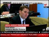 ROSIA MONTANA: Dan Sova vorbeste ca un avocat al companiei RMGC