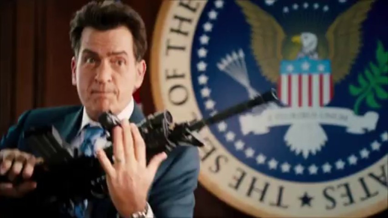 MACHETE KILLS - Extrait #2 - Carlos Estevez (Charlie Sheen) VF