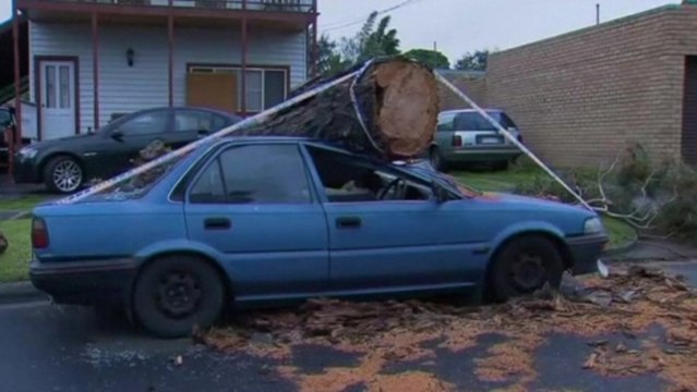 Eastern Australia damaged by severe winds