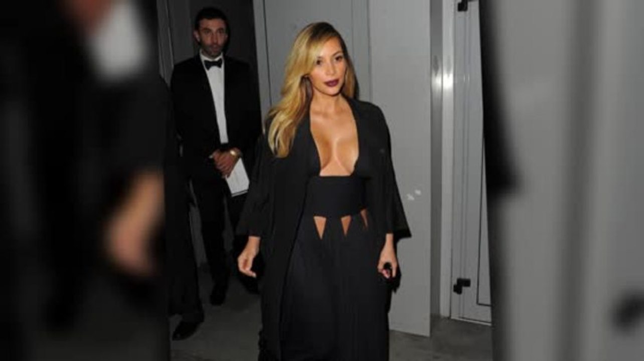 Kim Kardashian Shows Off Her Post-Baby Curves