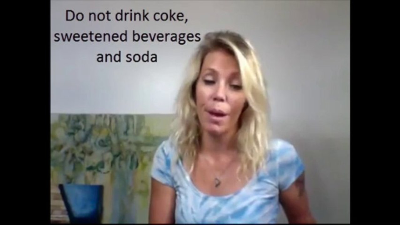 Best cellulite reduction tip 16. Do not drink coke, sweetened beverages and soda