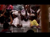 Muslim crowds at Narendra Modi rally, in Delhi