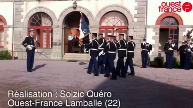 Prise de commandement - Les patrons des gendarmes costarmoricains