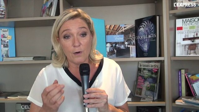 FN: Nous ne sommes pas à la droite de la droite , selon Marine Le Pen