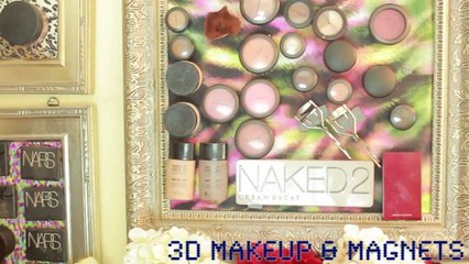 [MAKEUP ORGANIZATION & STORAGE] The Wall Of﻿ MakeUp Magnet