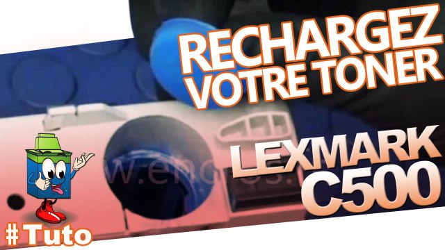 Comment bien recharger une cartouche toner Lexmark C500