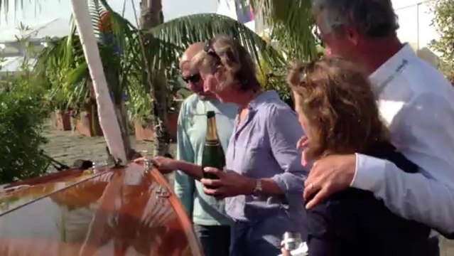 Présentation du voilier Houari690 au Grand Pavois 2013