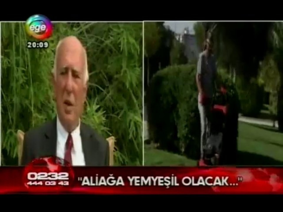 BAŞKAN ÖMER TURGUT OĞUZ'DAN "YEŞİL BİR ALİAĞA" İÇİN PROJELER