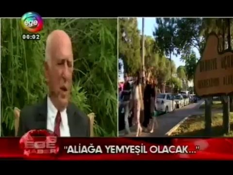 ALİAĞA BELEDİYESİ YEMYEŞİL BİR ALİAĞA İÇİN ÇALIŞMALARI SÜRDÜRÜYOR