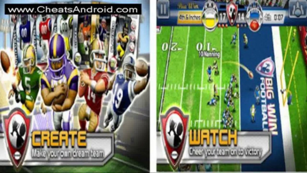 Big Win Football iOS App Review and Gameplay for iPhone, iPod touch and iPad
