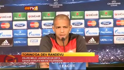 ŞAMPİYONLAR LİGİ _ Basın Toplantısı_ Roberto Mancini ve Felipe Melo