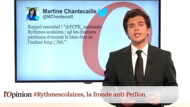 #tweetclash : #Rythmescolaires, la fronde anti-Peillon