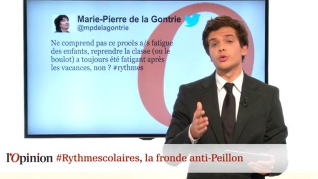 #tweetclash : #Rythmescolaires, la fronde anti-Peillon
