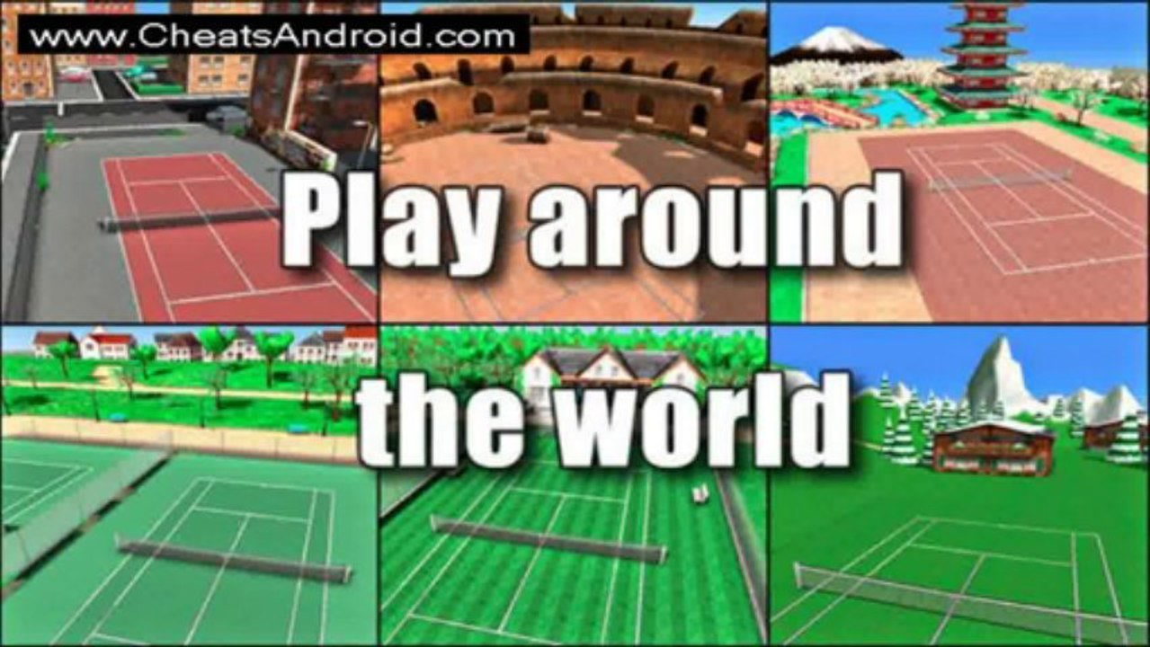 Hit Tennis 3 Cheats, Cheat Codes and Hints for iPhone iPod 2013 Free Show