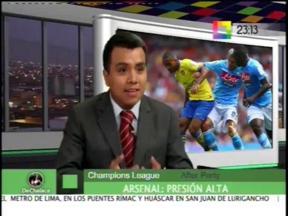 DeChalaca TV: Champions League 2013/14:  Arsenal Presión alta