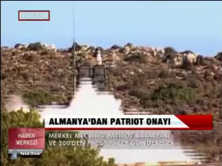 ALMANYA' DAN PATRİOT ONAYI