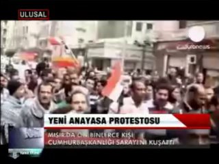 MISIR' DA YENİ ANAYASA PROTESTOSU