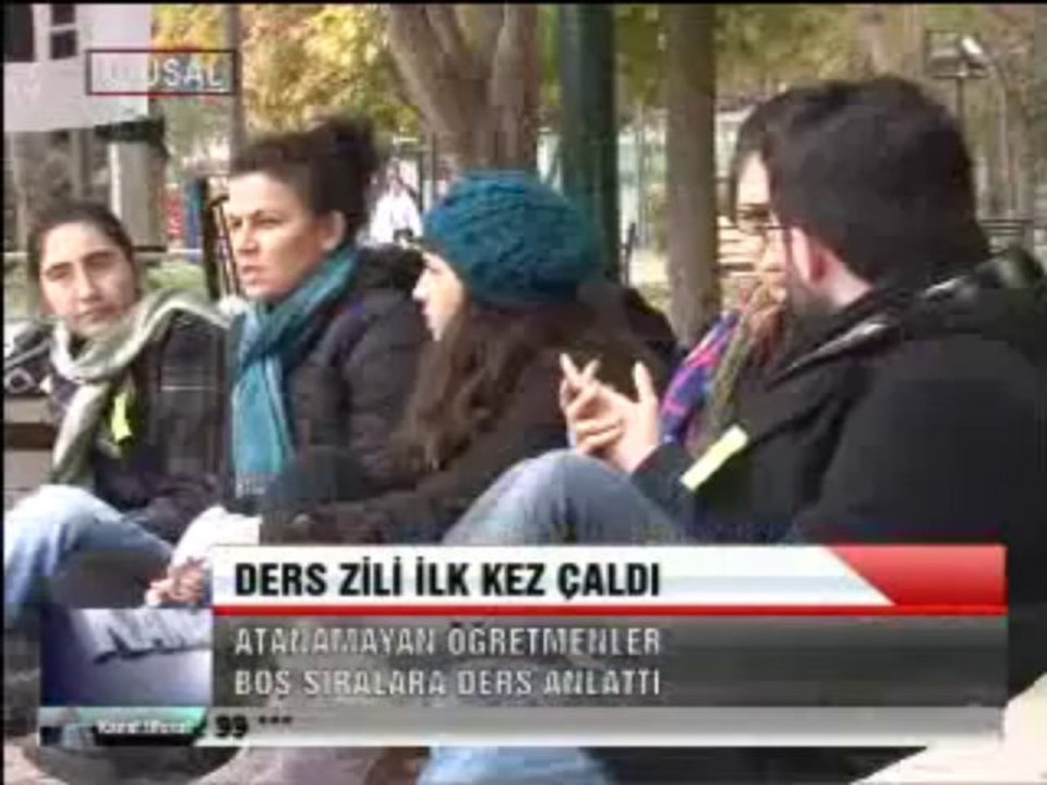 DERS ZİLİ İLK KEZ ÇALDI