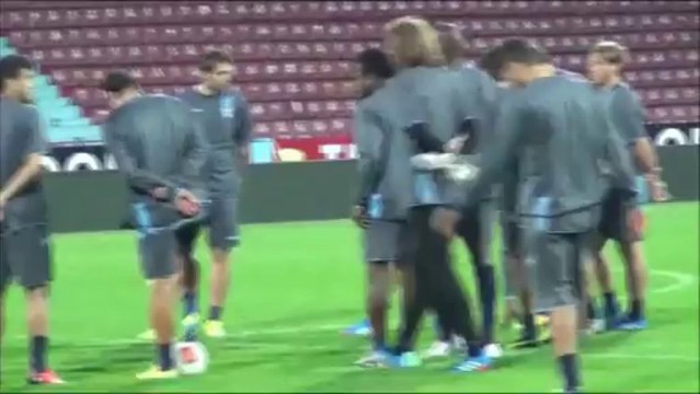ALLENAMENTO TRABZONSPOR LAZIO - SS LAZIO EUROPA LEAGUE