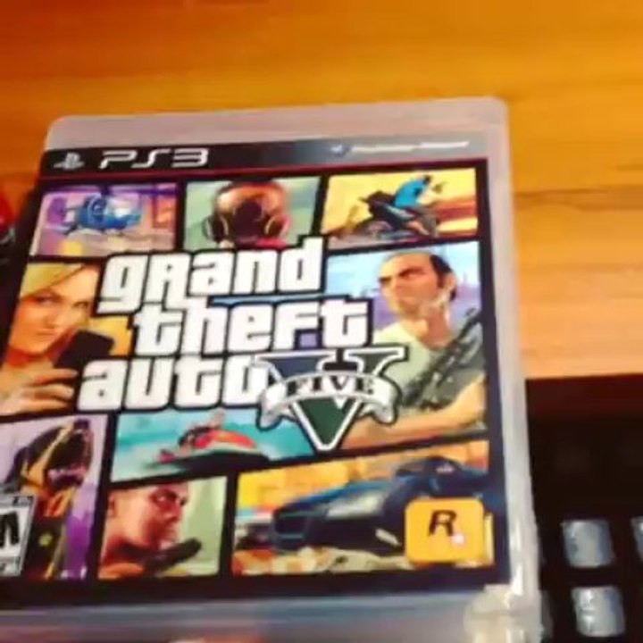 GTA V UNBOXING : Grand Theft Auto 5 Unboxing for PS3 - Unboxing Grand Theft Auto 5 Playstation