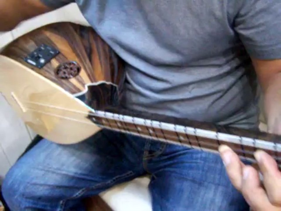 kısa sap ceviz bağlama profesyonel