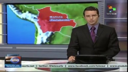 Avión venezolano sufre incidente en aeropuerto de Cochabamba