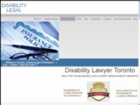 Short & Long Term Disabilty Claims Toronto | disabilitylegal