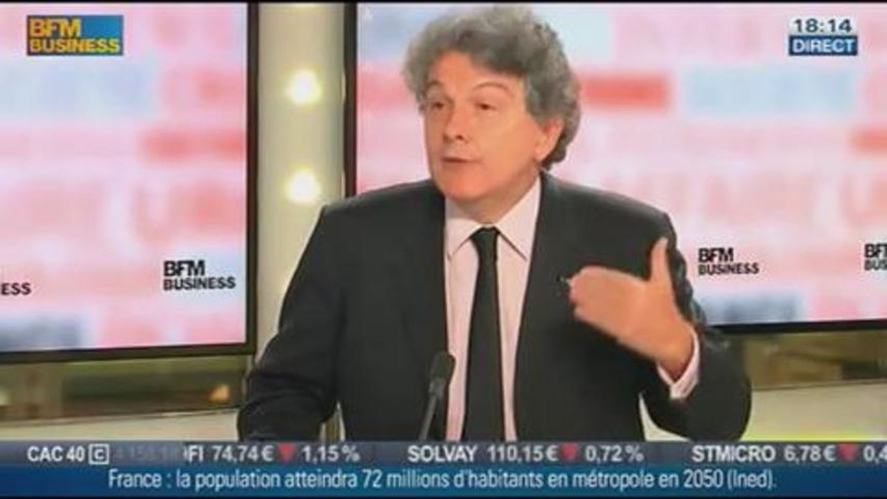 Thierry Breton, PDG d'Atos, dans Le Grand Journal - 02/10 1/4