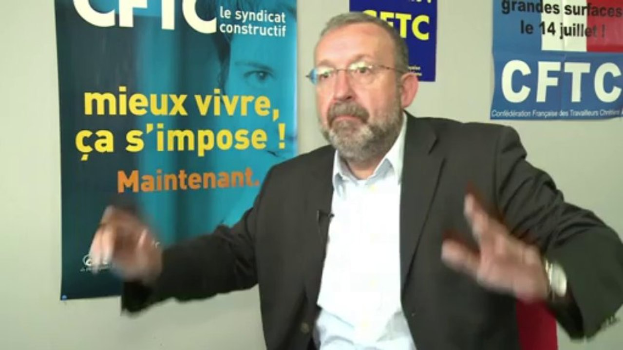 Travail dominical: la CFTC réitère son opposition