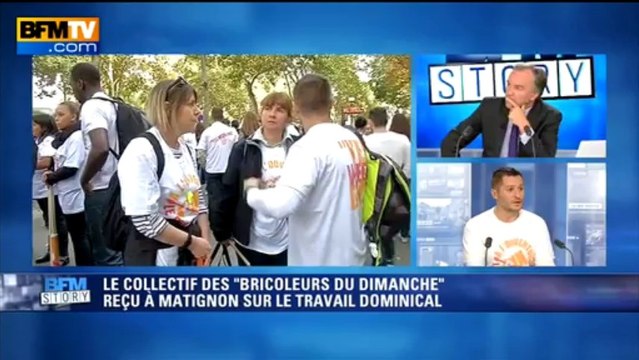 Gérald Fillon, porte-parole du collectif Les bricoleurs du dimanche était l'invité d'Olivier Truchot sur la question du travail dominical.