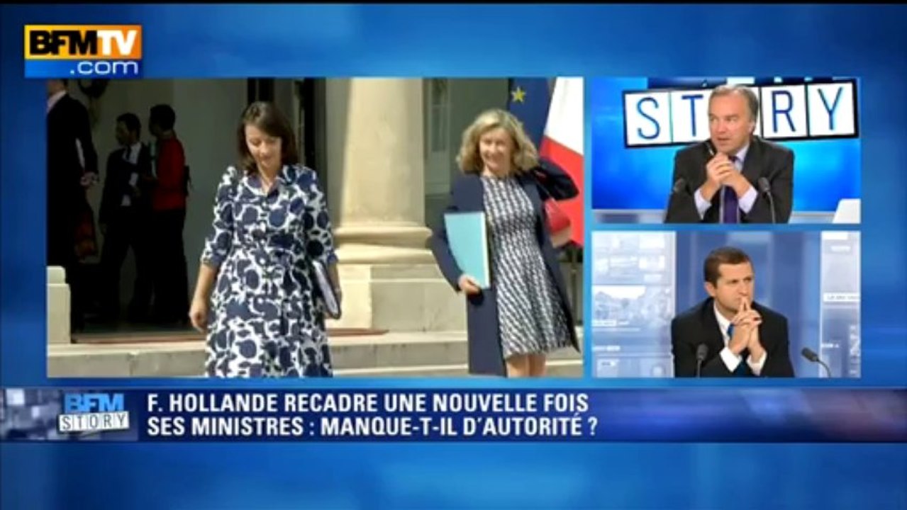 BFM Story: François Hollande recadre son gouvernement après la polémique sur les Roms -  02/10