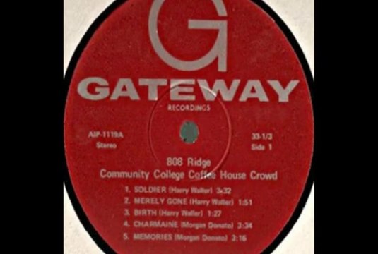 808 Ridge. Harry Waller-Birth 1969 US Folk Rock.