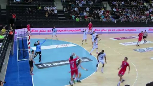 Bertrand Gille ailier - Chambéry vs Aix en Provence - 2/10/2013