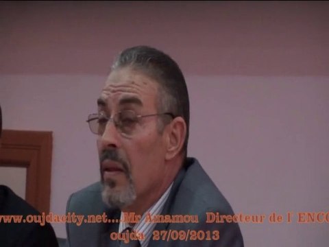 Mr Amamou directeur de l'ecole Nationale du commerce et de gestion ENCG Oujda