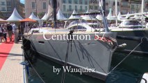 11/09/2013 - Présentation du Wauquiez Centurion 57 sur le Festival de la Plaisance à Cannes