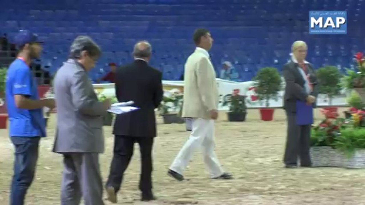  le cheval "Anouar Bouznika" remporte la 2ème Coupe marocaine des éleveurs de chevaux pur-sang arabe