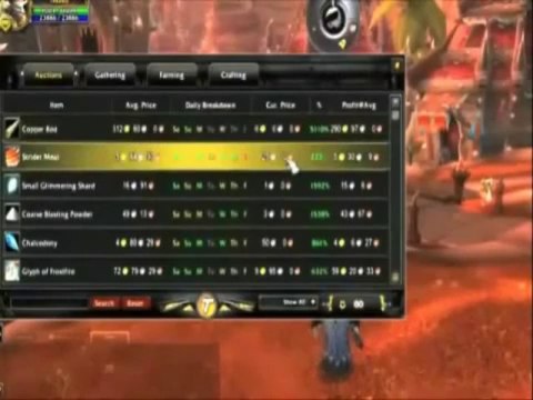 GTR Tycoon World Of Warcraft Gold Addon review How to Farm Gold WOW Gold wmv YouTube