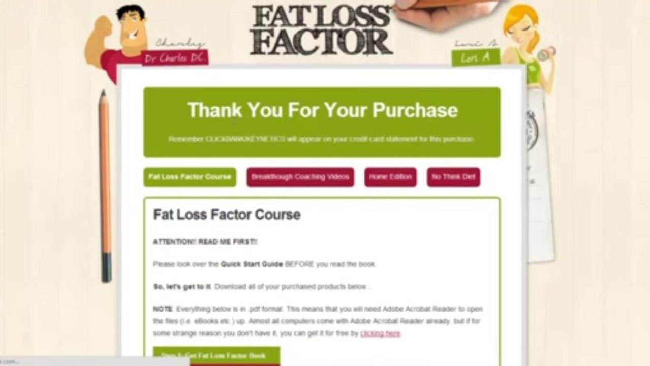 Fat Loss Factor Review Reveals Exactly How this Fat Loss Program Works