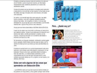 Seduccion Elite - Del Seductor David Del Bass - 75% De Comision