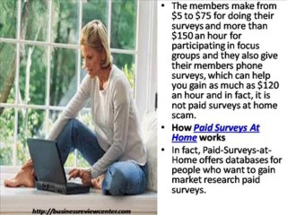 Paid s At Home Review - Business Review Center